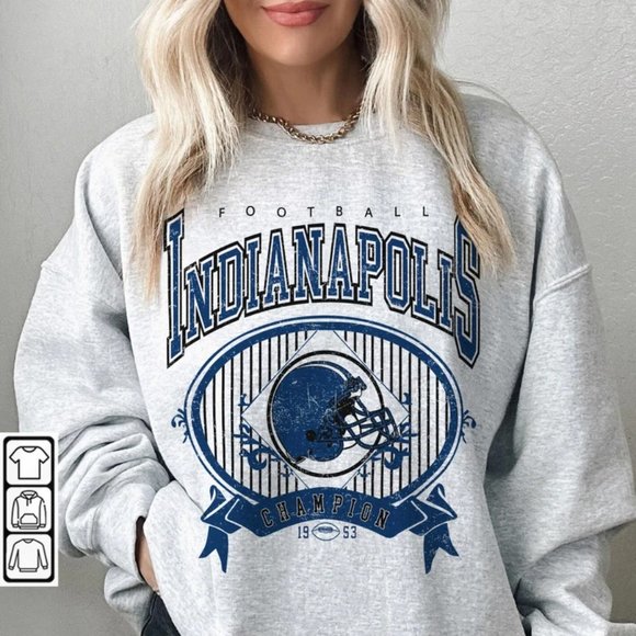 Indianapolis Football Sweatshirt, Anthony Richardson Shirt Retro shirt retro - Picture 1 of 2